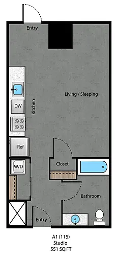 Floor plan Alphabet
