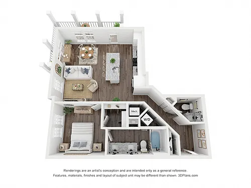 Floor plan Horse Creek
