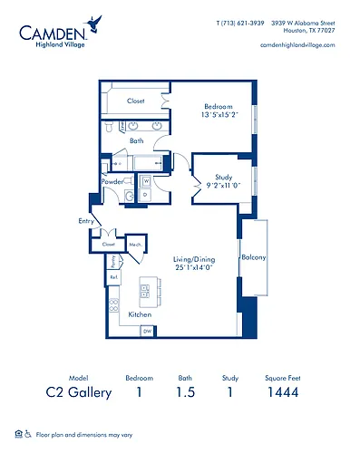 Floor plan C2 Gallery