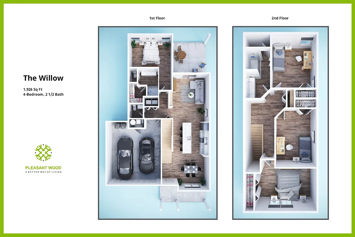 Floor plan Willow Outer Circle