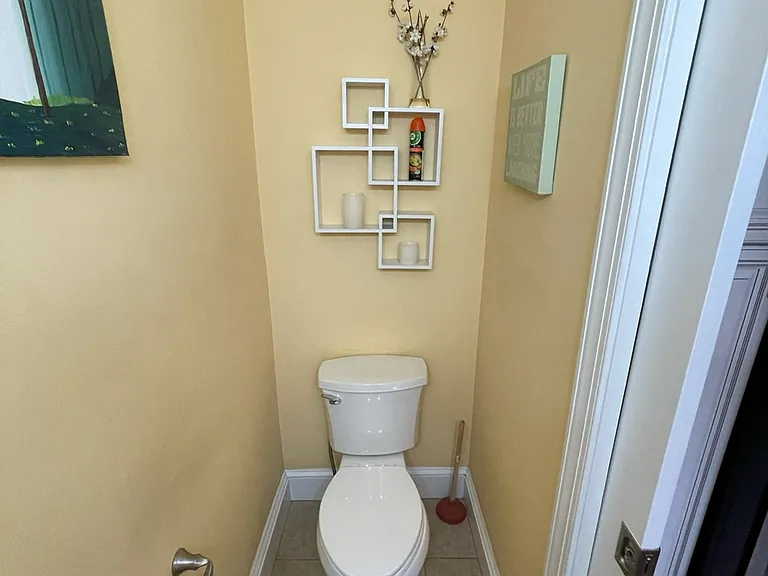 Powder Room toilet