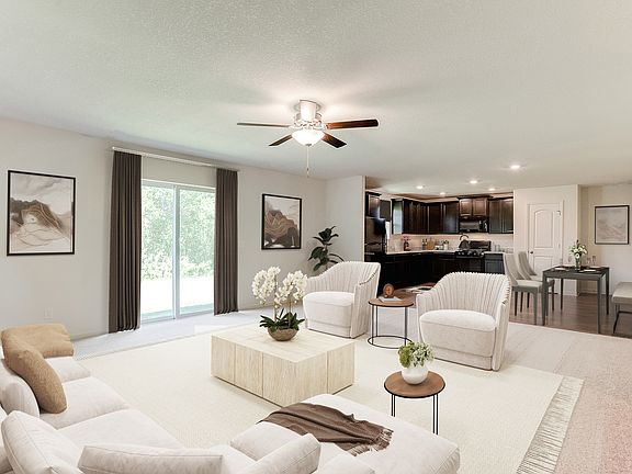 The Chippewa by LGI Homes at White Tail Ridge is move-in ready and includes many designer upgrades.