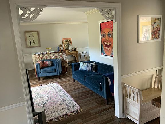 View of Living Room from Front Door/Foyer