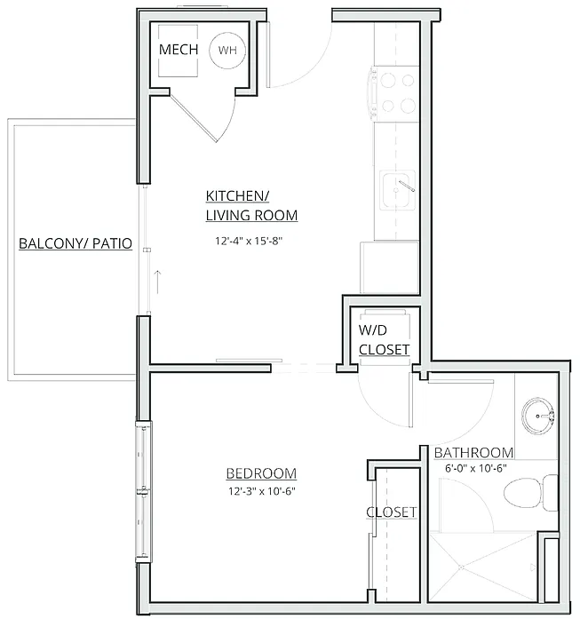 Floor plan The Hops