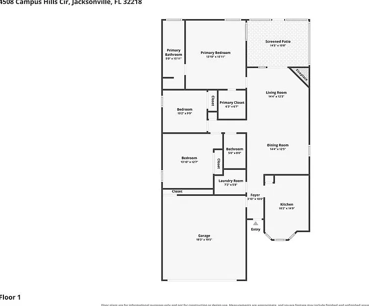 3 bed, 2.0 bath, 1416 sqft, $1,860 — Photo 2
