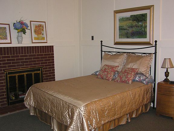 Master Bedroom with Fireplace