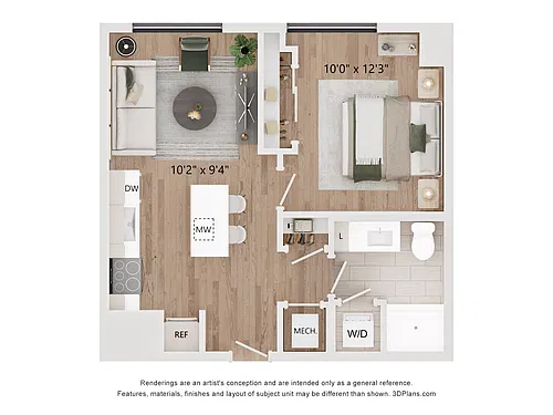 Floor plan C01