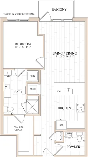 Floor plan A05