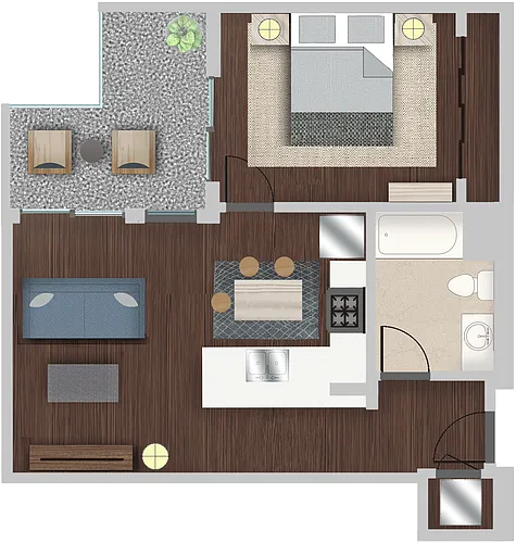 Floor plan B4