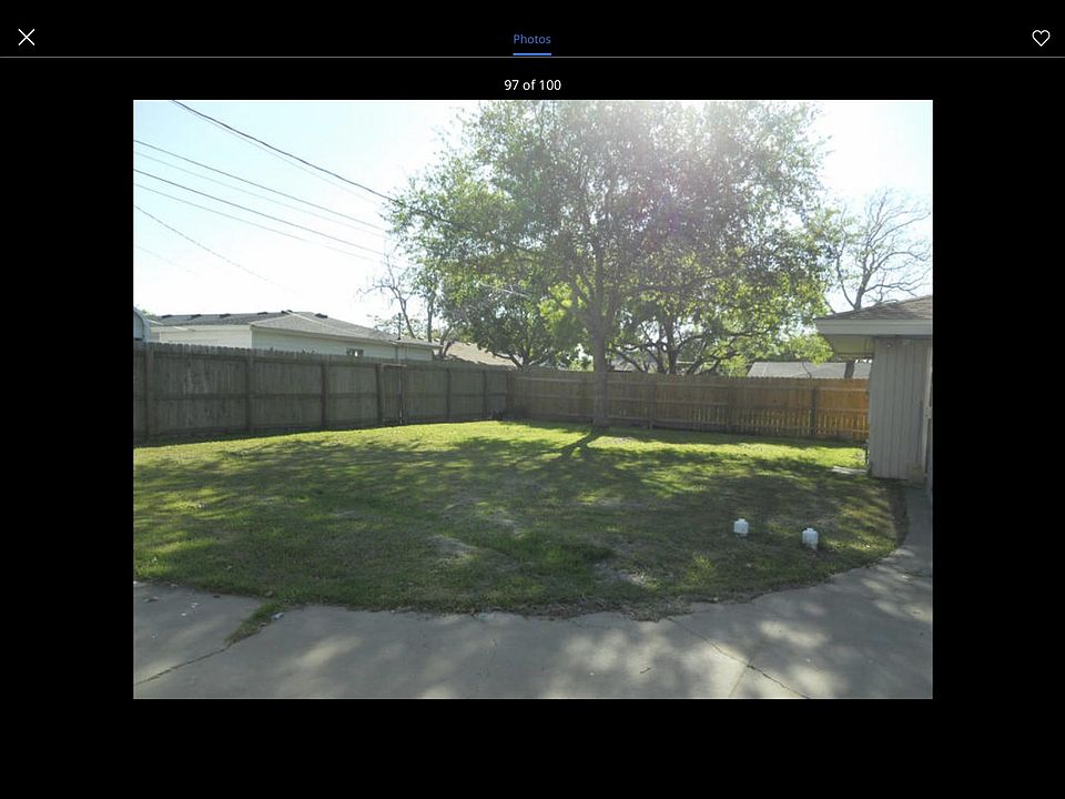 Huge back yard