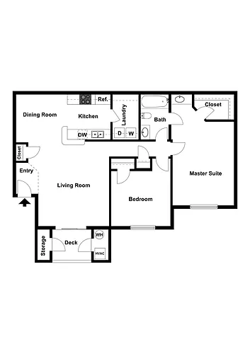 Floor plan Pincon