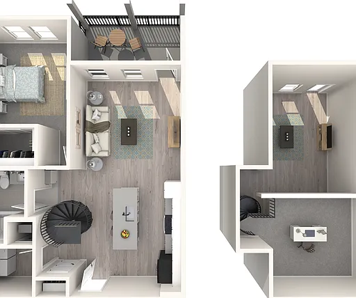 A3 floor plan The Crossing at Palm Aire