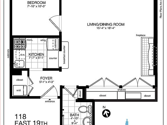 2nd image of 118 E 19th St APT 4N