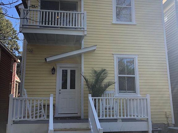 Entrance to house from back of property