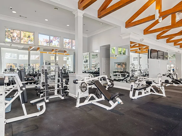 Fitness Center with Weights