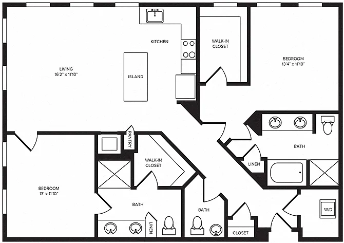 Floor plan B7