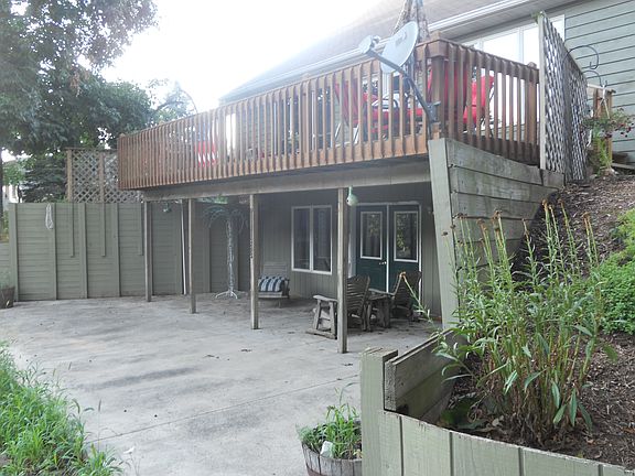 Basement walkout patio