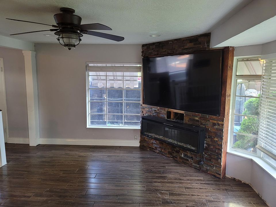 TV not included fire place is.
