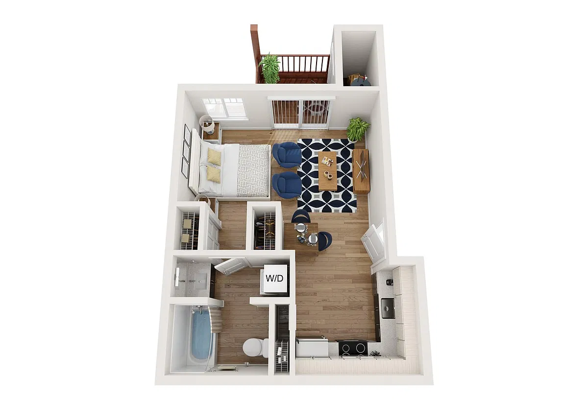 Floor plan Studio