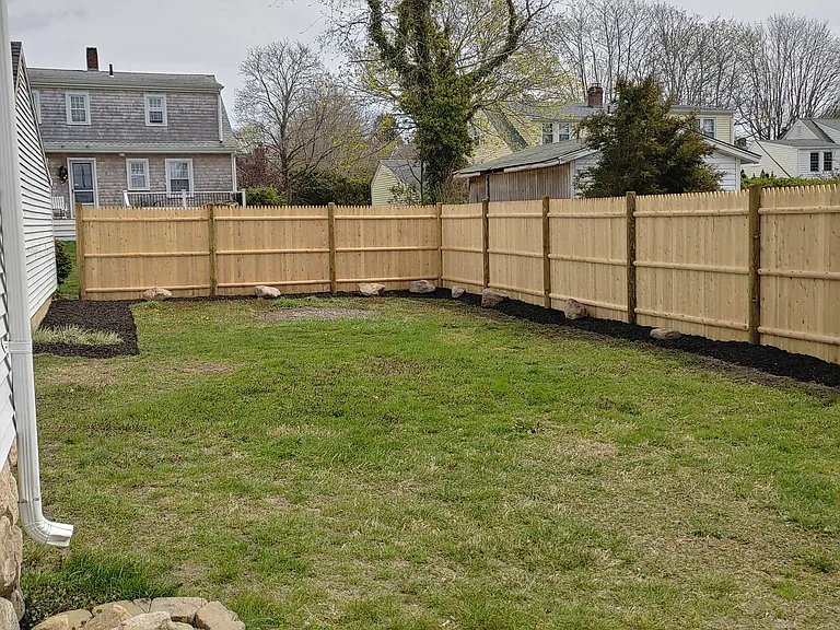 Shared backyard
