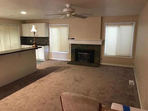 Large Open Concept Living and Kitchen Area