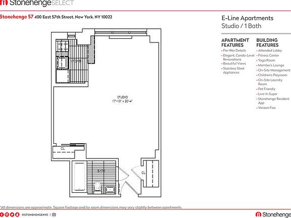 2nd image of 400 E 57th St APT 7E