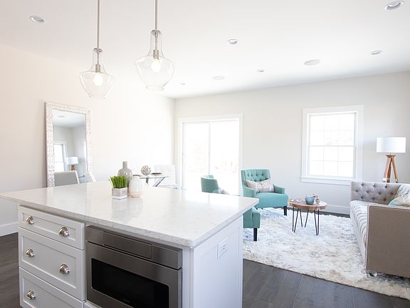 Bright, open living area