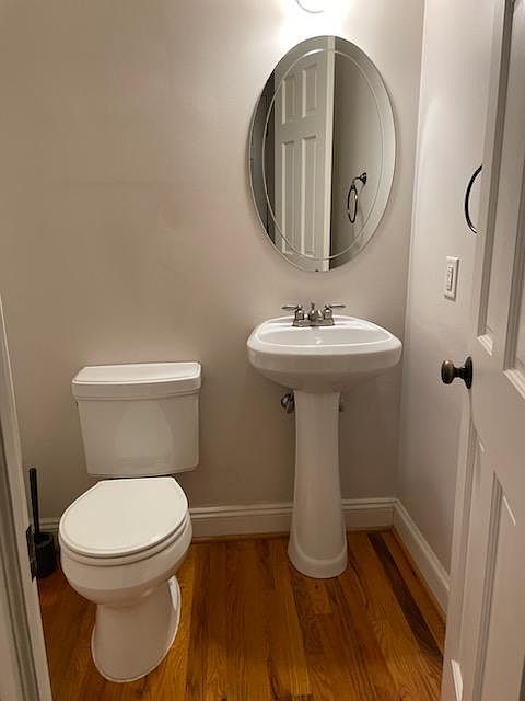 Half bath on first floor