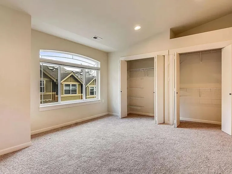 Master Bed with Vaulted Ceiling