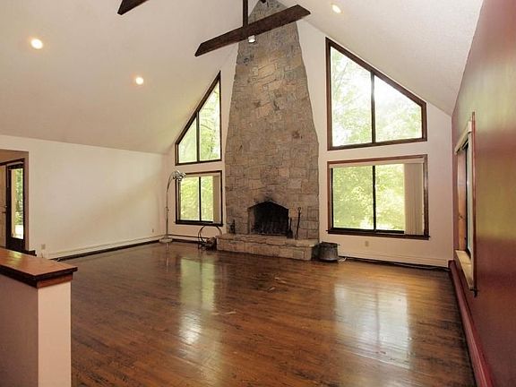 Beautiful Floor to Ceiling Fireplace