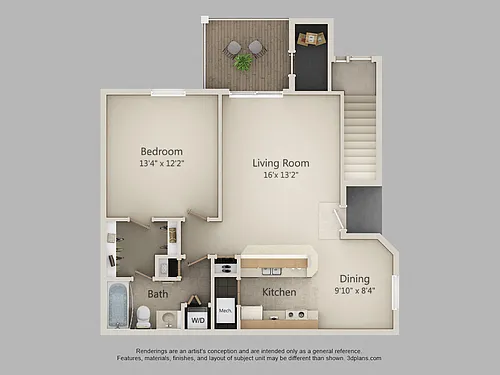 Floor plan 1C-Orchard