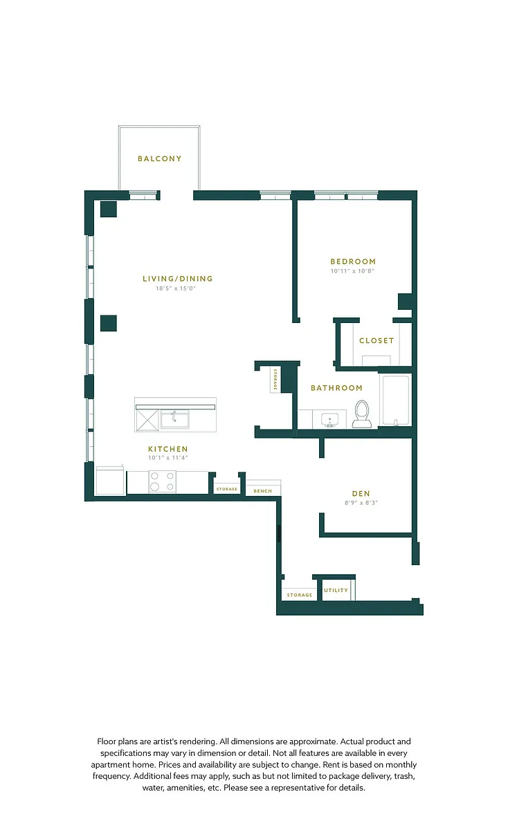 Floor plan A8