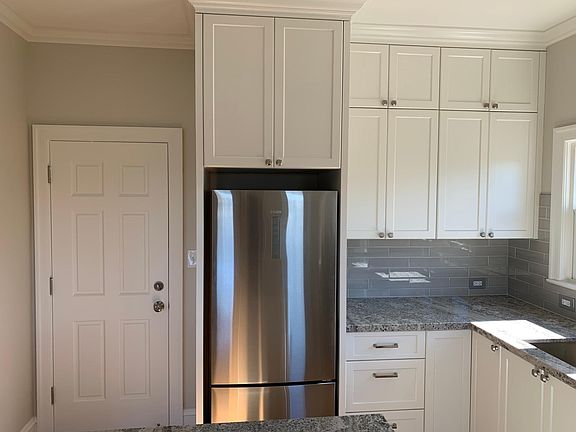 Back Door, Fridge and Cabinets