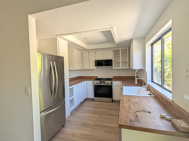 Remodeled kitchen