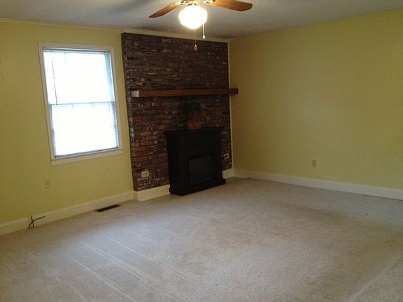 Den and Electric Fireplace