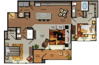 Floor plan MOMA