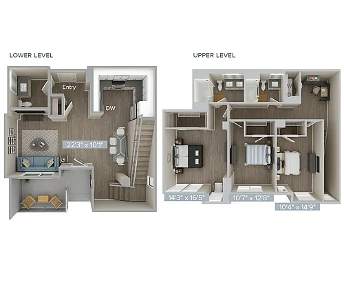Floor plan C2TU-1601