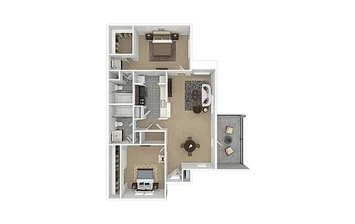 Floor plan B3
