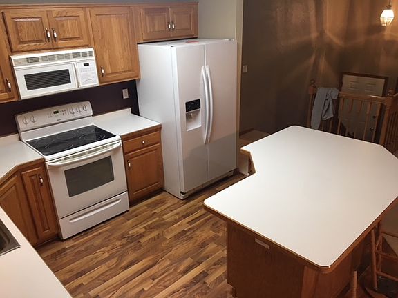 Open concept kitchen