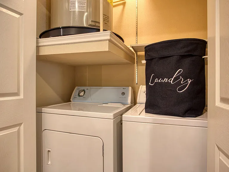 The Park at Braun Station Model Laundry Room