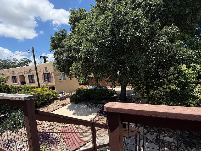 Back balcony