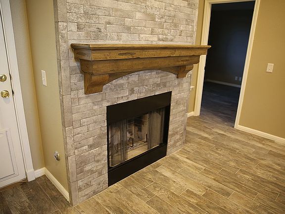 Weathered Wood Mantel