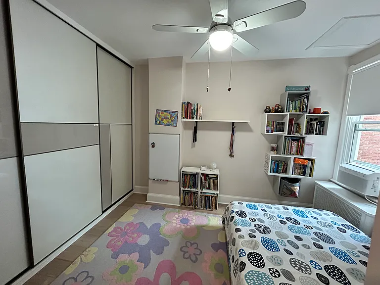 Second bedroom featuring an oversized closet.
Full size bed