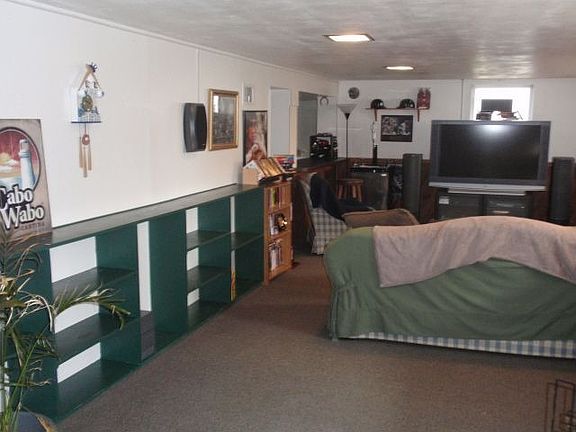 Finished Family Room in Basement
