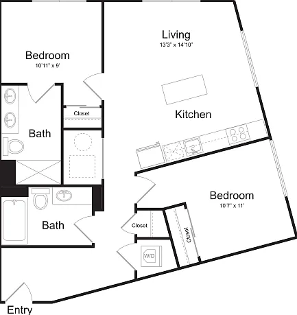 C2 floor plan Brewers Block