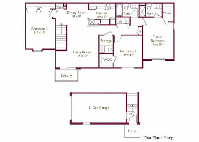 Floor plan Williamsburg