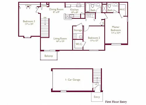 Floor plan Williamsburg