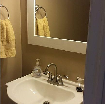 Half bath downstairs