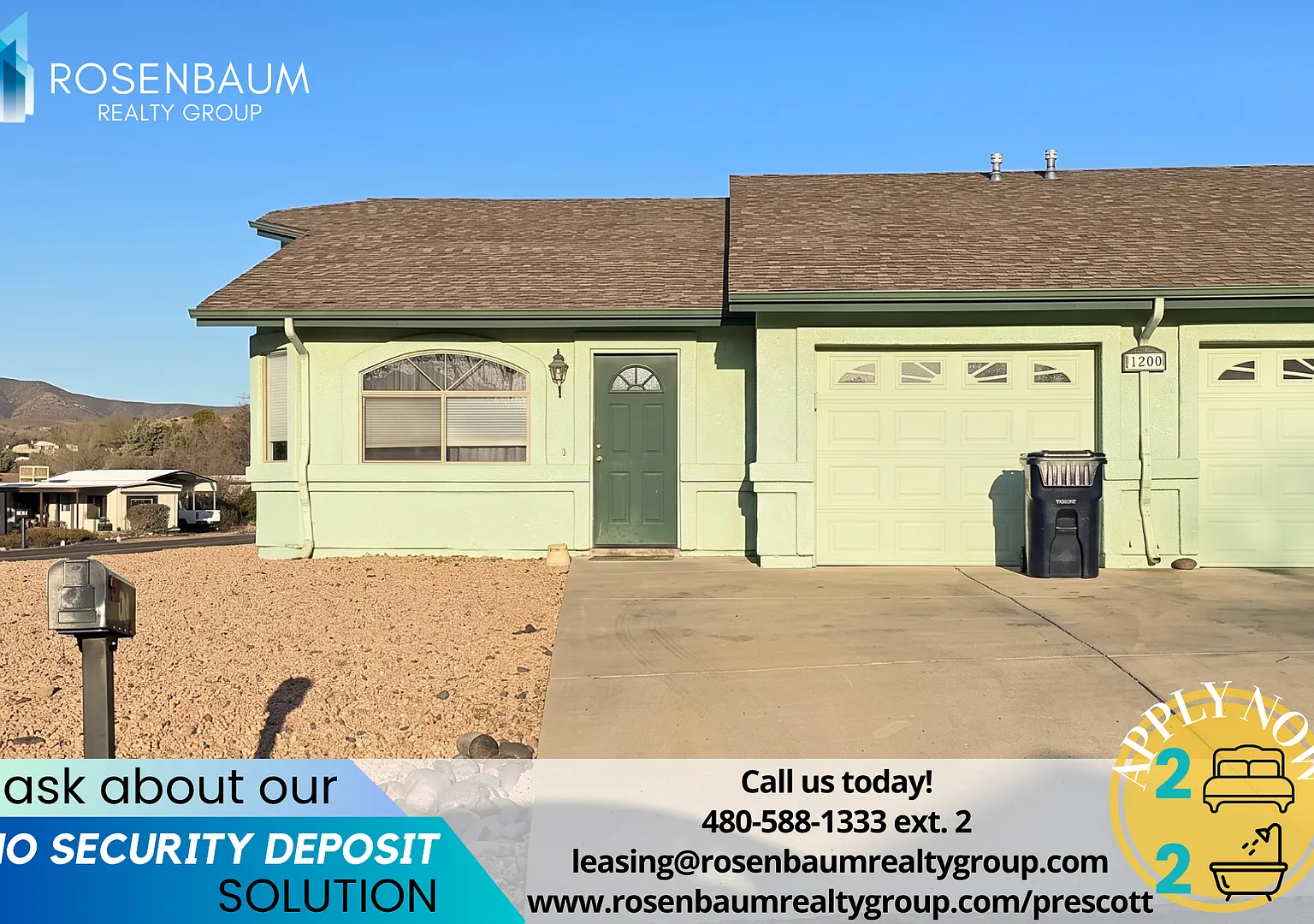 Charming 2-bedrooms, 2-bathrooms apartment in Dewey, AZ! — Photo 1