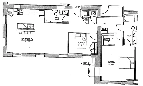 Floor plan 105